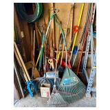 HUGE Lot of Good Assorted Yard Tools etc