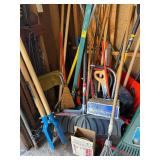 HUGE Lot of Good Assorted Yard Tools etc