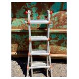 Like-New LITTLE GIANT Folding Ladder System