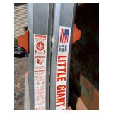 Like-New LITTLE GIANT Folding Ladder System