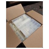 LARGE Lot of Clear Plastic PLANO Fishing Tackle Boxes #2