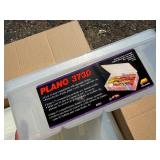 LARGE Lot of Clear Plastic PLANO Fishing Tackle Boxes #2