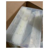LARGE Lot of Clear Plastic PLANO Fishing Tackle Boxes #2