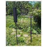 3 Metal Lawn/Garden Flower Hanging Basket Poles