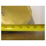 LARGE Vintage Solid Brass Federal Boat Propeller