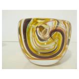Nice Group of Art Glass Pieces - Paperweights, Bird Sculpture & Bowls