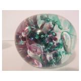 Nice Group of Art Glass Pieces - Paperweights, Bird Sculpture & Bowls