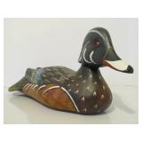 Carved & Painted Duck Decoy - 13"