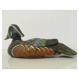 Carved & Painted Duck Decoy - 13"