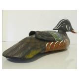 Carved & Painted Duck Decoy - 13"