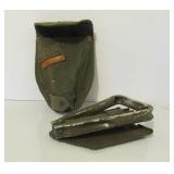 3 Vintage US Army Folding Foxhole Shovels