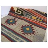 Nice Looking Vintage Southwestern Handmade Wool Rug