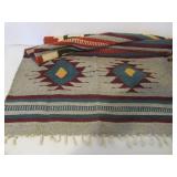 Nice Looking Vintage Southwestern Handmade Wool Rug