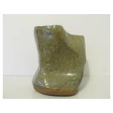 Very Cool Vintage Handmade Abstract Organic Art Pottery Vase