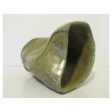 Very Cool Vintage Handmade Abstract Organic Art Pottery Vase