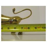 Solid Brass Vintage Lion Statue