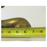 Solid Brass Vintage Cat & Deer Statues