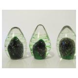 Lot of Art Glass Paperweights #1