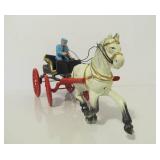 15" Cast Iron Fire Wagon