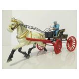 15" Cast Iron Fire Wagon