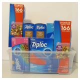 Lot of Brand New Assorted Sized ZIPLOC Bags