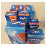 Lot of Brand New Assorted Sized ZIPLOC Bags