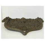 Heavy Cast Iron Victorian Style Wall Sculpture