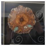 Cool Framed Signed Banksia Seed Artwork by Craig Richardson