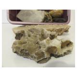 Large Group of Rocks, Carved Stone Spheres, Geodes etc