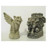 Group of Assorted Gargoyle etc Statues