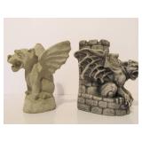 Group of Assorted Gargoyle etc Statues