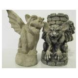 Group of Assorted Gargoyle etc Statues