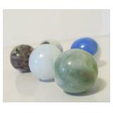 Large Lot of Old Vintage Glass Marbles