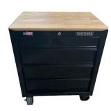 Craftsman 4-Drawer Steel Rolling Tool Cabinet (Black) with Tools and More!