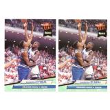 Lot Of Two 1992-93 Fleer Ultra Shaquille O