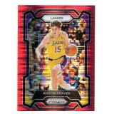 2023-24 Panini Prizm Austin Reaves Red Prizm  #76 /299 Basketball Card
