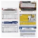Lot Of 5 Baseball Cards Including 2025 Topps Holiday Roki Sasaki Rookie Card #H23, 2022 Topps Archives Bobby Witt Jr. Rookie Card #89, and More!