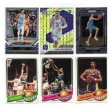 Lot Of 6 Basketball Cards Including 1979 Topps Robert Parish #93, 2020-21 Panini Mosaic Tyrese Haliburton Rookie Card, and More!