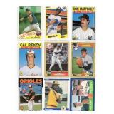 Lot Of 9 Vintage Baseball Cards Including 1984 Fleer #301 Tony Gwynn, 1990 Fleer Ken Griffey Jr. #513, and More!