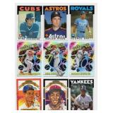 Lot Of 9 Baseball Cards Including 1990 Donruss Diamond Kings Ken Griffey Jr. #4, 1987 Donruss Diamons Kings Kirby Puckett #19, and More!