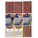 Lot Of 9 Baseball Cards Including 1990 Donruss Diamond Kings Ken Griffey Jr. #4, 1987 Donruss Diamons Kings Kirby Puckett #19, and More!