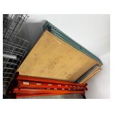 Pallet Racking / Industrial Shelving – 8’ Tall with Wood Decking Set #2