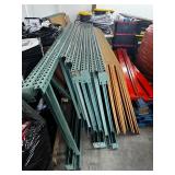Heavy Duty Pallet Racking / Warehouse Shelving – Multiple Bays with Wood Decking