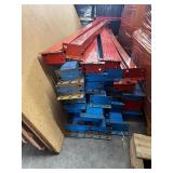 Heavy Duty Pallet Racking / Warehouse Shelving – Multiple Bays with Wood Decking
