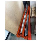 Pallet Racking / Industrial Shelving – 8’ Tall with Wood Decking