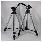 Lot of 2 Camera Tripods Velbon CX 300 and Ambico