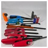 Lot of BIC Multi-Purpose Utility Lighters and Novelty Lighters