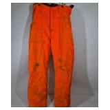 Orange Insulated Work Bib Pants