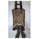 Camo Neoprene Chest Waders with Size 13 Boots
