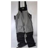 IceArmor by Clam Gray Fishing Bib Pants 3XL